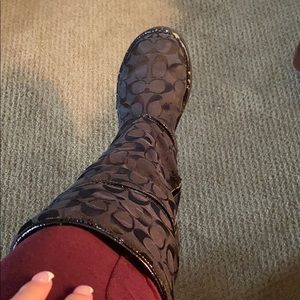 COACH winter boots